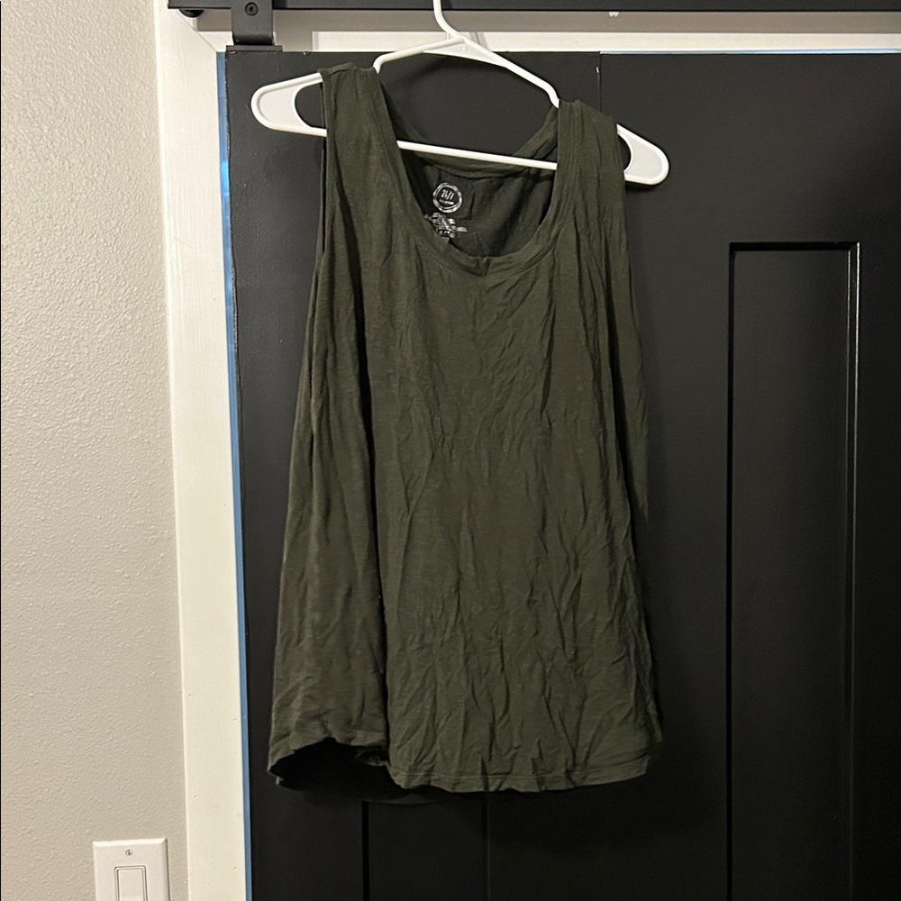 Maurices Dark Green Women's Tank Top